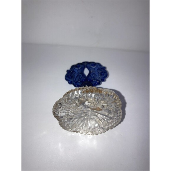 Vintage Empty Dogwood Demi-Decanter, Apple Blossom Cologne - Picture 2 of 4